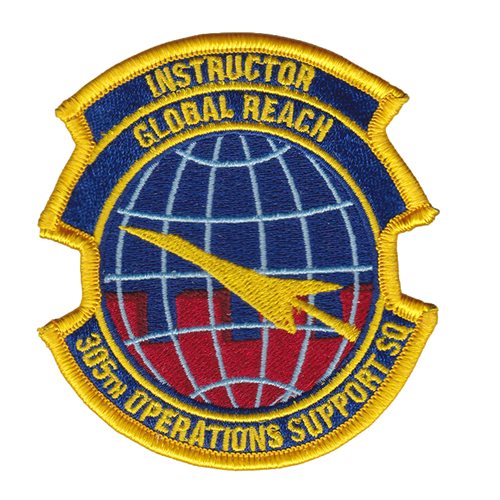 305 OSS Global Reach Instructor Patch
