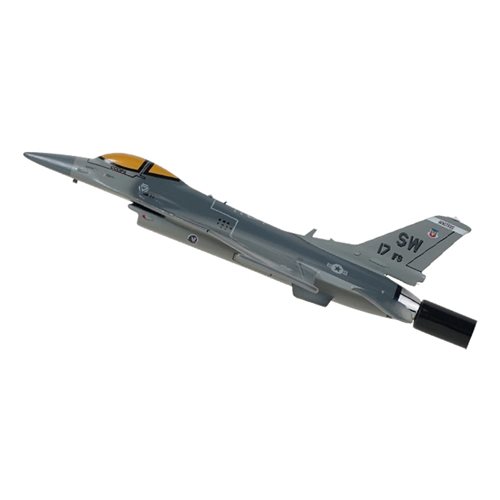 17 FS F-16C Custom Airplane Model Briefing Sticks - View 2