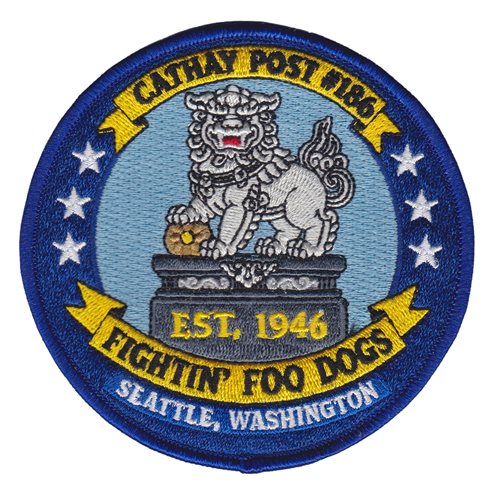 American Legion Cathay Post 186 Patch