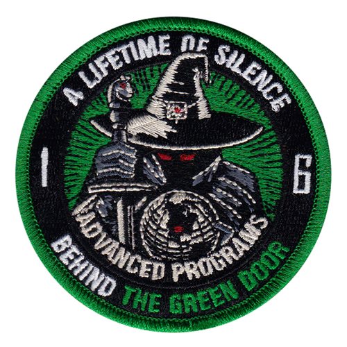16 AF AP Behind The Green Door Colored Patch