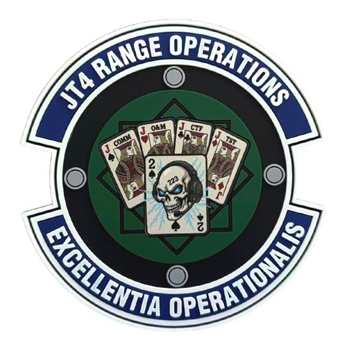 JT4 Range Operations Cards PVC Patch