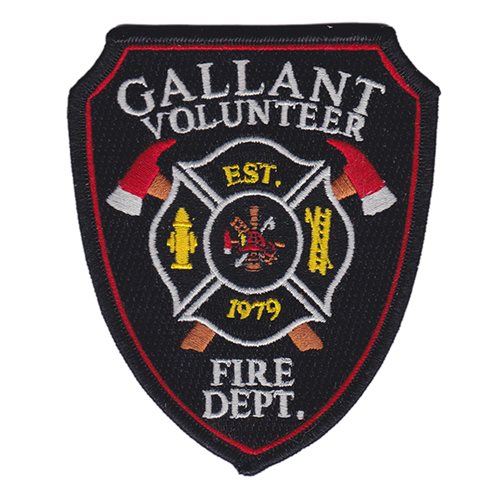 Gallant Volunteer Fire Department Patch