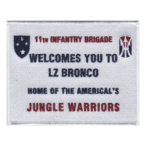 11 LIB RVN Vietnam War Jungle Warriors Patch