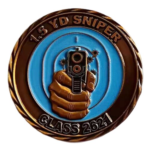 1.5 YD Sniper Class 2621 Challenge Coin