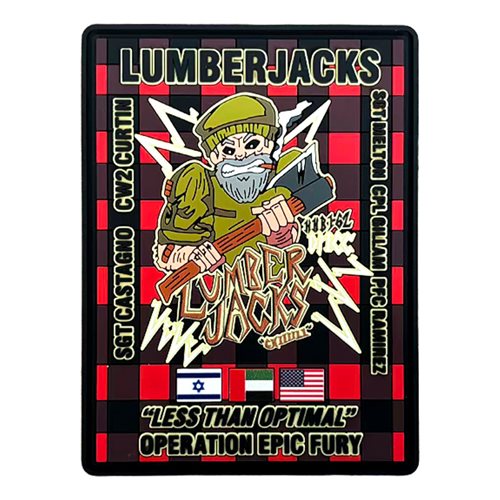 HHB 1-62 ADA Lumberjacks PVC Patch
