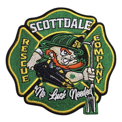 Scottdale VFD No Luck Needed Patch