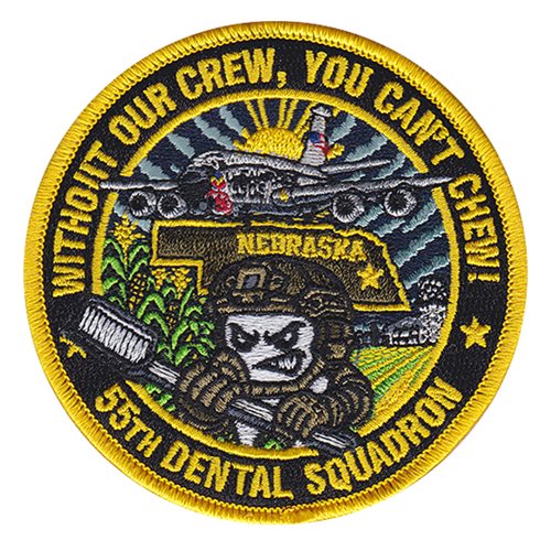 55 DS Nebraska Patch