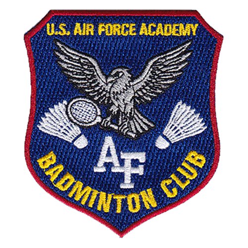 USAFA Badminton Club Patch