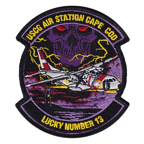 USCG ASCC Lucky Number 13 Patch