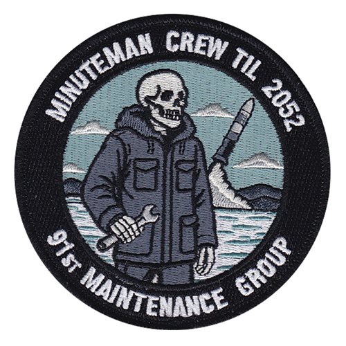 91 MXG Minuteman Crew Til 2052 Patch