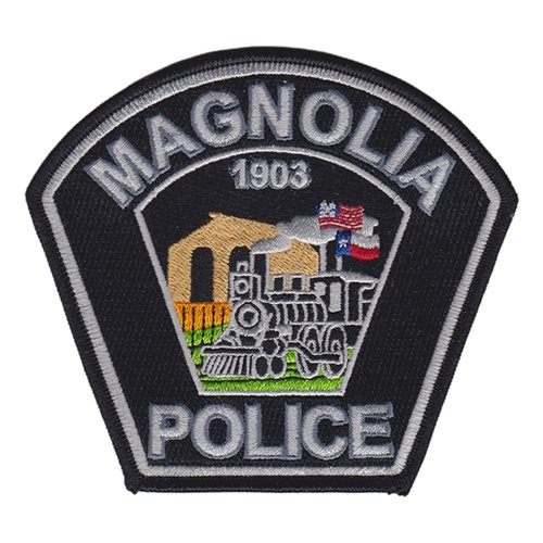 Magnolia Police Department Patch