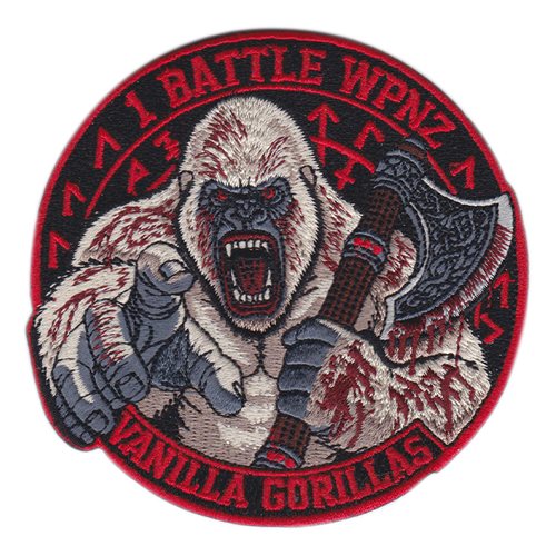 B Co 2-503 Vanilla Gorillas Patch