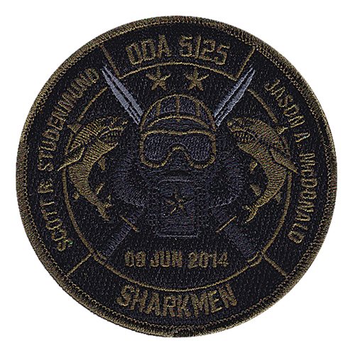 ODA 5125 Sharkmen Patch