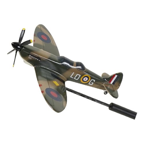 RAF 261 Supermarine Spitfire TR.9 Custom Airplane Briefing Stick