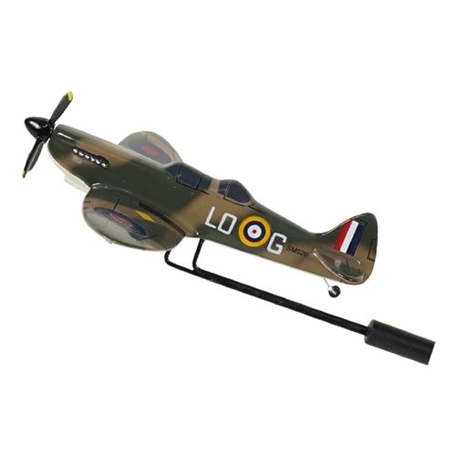 RAF 261 Supermarine Spitfire TR.9 Custom Airplane Briefing Stick - View 2
