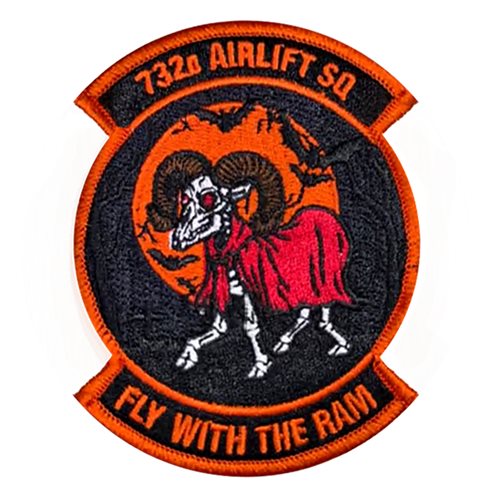 732 AS Fly with the RAM Halloween Patch