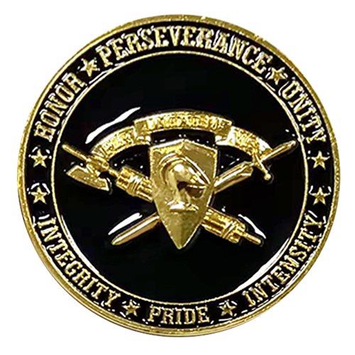 Texas A&M Corps of Cadets Sq3 Thunderbirds Challenge Coin - View 2