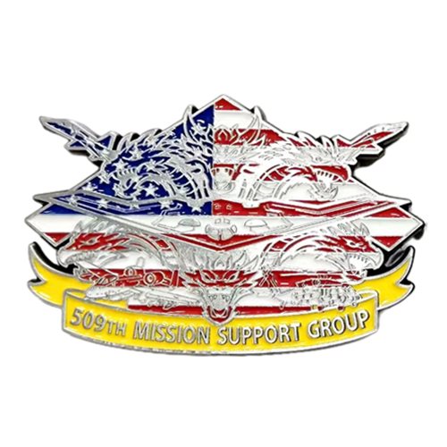 509 MSG Hydra Freedom Challenge Coin