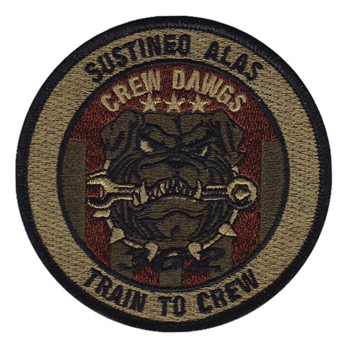 362 TRS Crew Dawgs OCP Patch