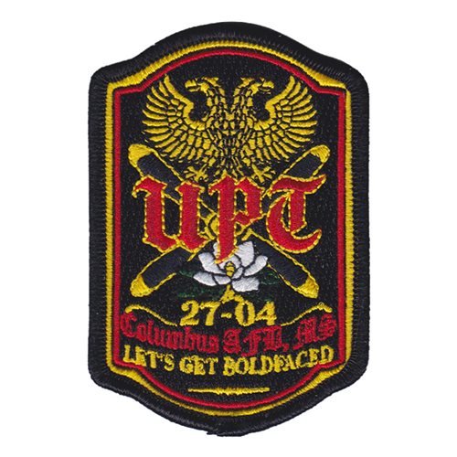 Columbus AFB UPT Class 27-04 Boldfaced Patch