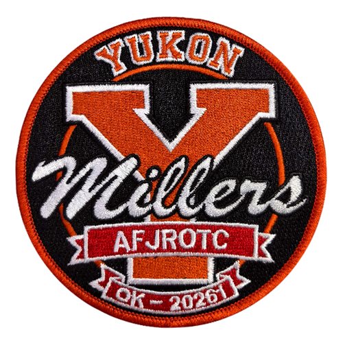AFJROTC Yukon High School Millers Patch