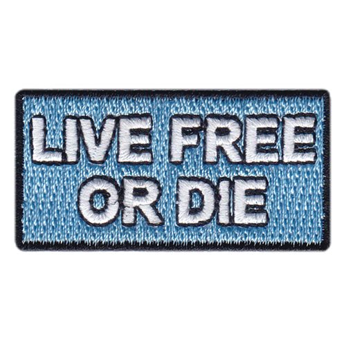 133 ARS New Hampshire Motto Pencil Patch