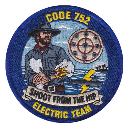 NSWC Code 752 Patch