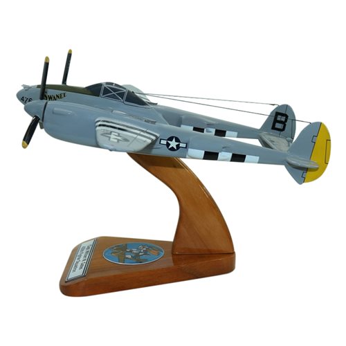 Design Your Own P-38 Airplane Model  - View 2