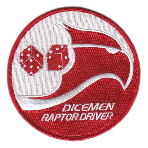 90 FS Raptor Driver Patch | 90th Fighter Squadron Patches