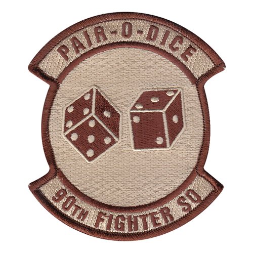 90 FS Desert Patch 