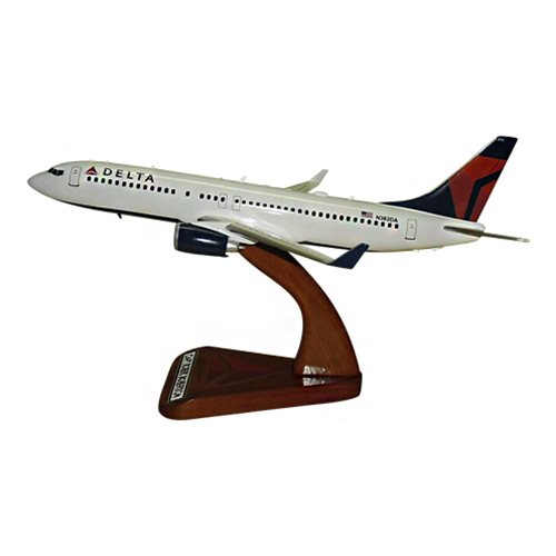 Delta Airlines Boeing 737-800 Custom Airplane Model - View 2