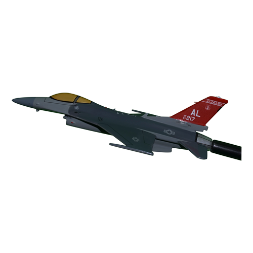 160 FS F-16C Custom Airplane Model Briefing Sticks - View 2