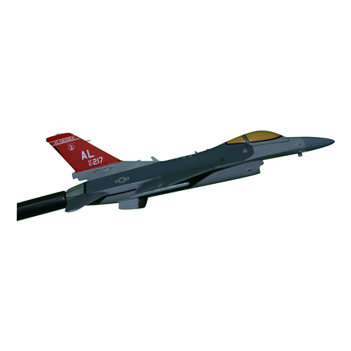 160 FS F-16C Custom Airplane Model Briefing Sticks - View 3