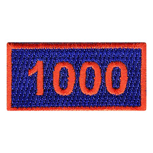 18 RS 1000 Hours Pencil Patch 