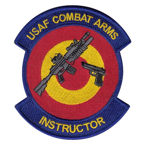 USAF COMBAT ARMS INSTRUCTOR DECAL STICKER US AIR FORCE 