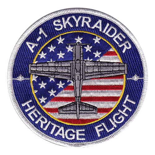 A-1 Skyraider Heritage Flight Patch 