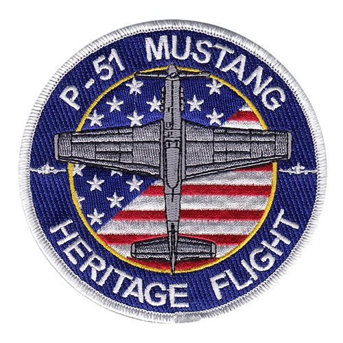 P-51 Mustang Heritage Flight Patch 