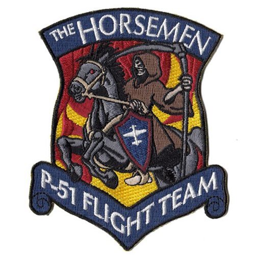 The Horsemen P-51 Flight Team Patch