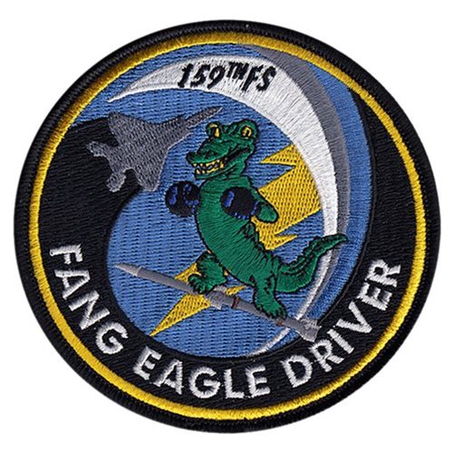 159 FS Fang Eagle Driver Patch