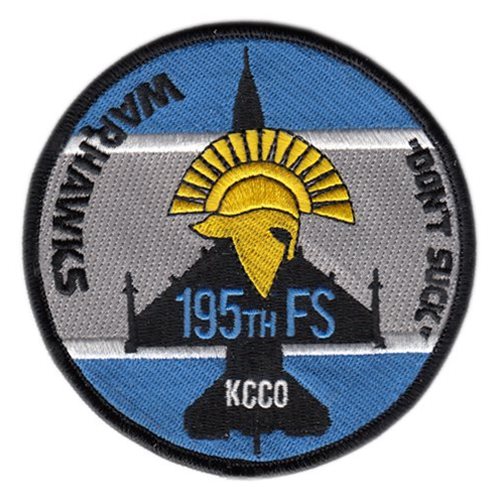 195 FS Warhawks Patch 