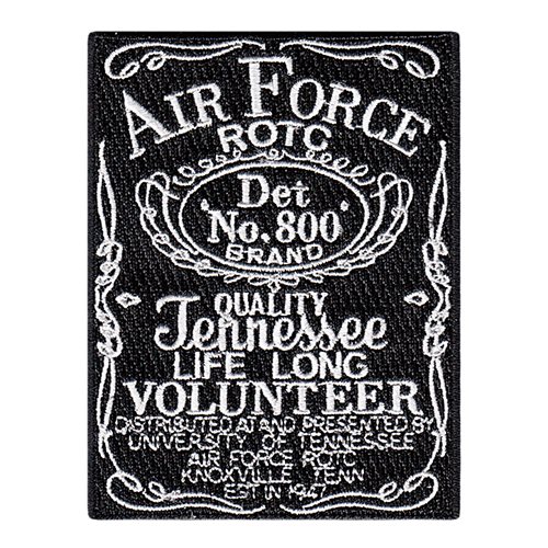 AFROTC Det 800 University of Tennessee Jack Daniels Patch