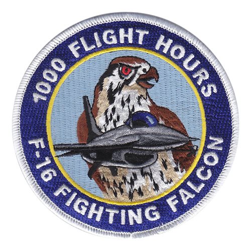 F-16C 1000 Hours Patch