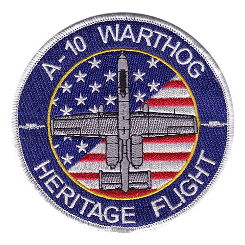 A-10 Warthog Heritage Flight Patch