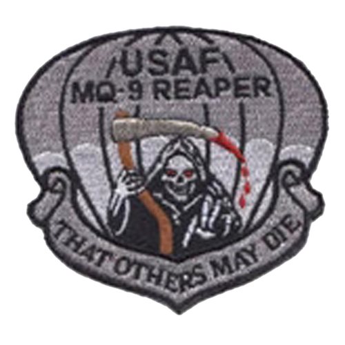 MQ-9 Reaper That Others May Die Patch Hook And Loop