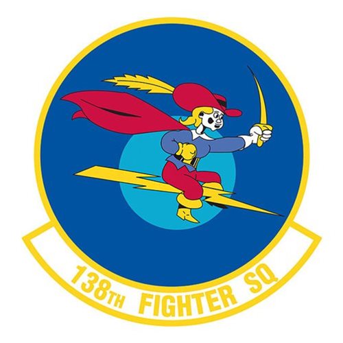 138 FS A-10 Thunderbolt II Custom Briefing Sticks
