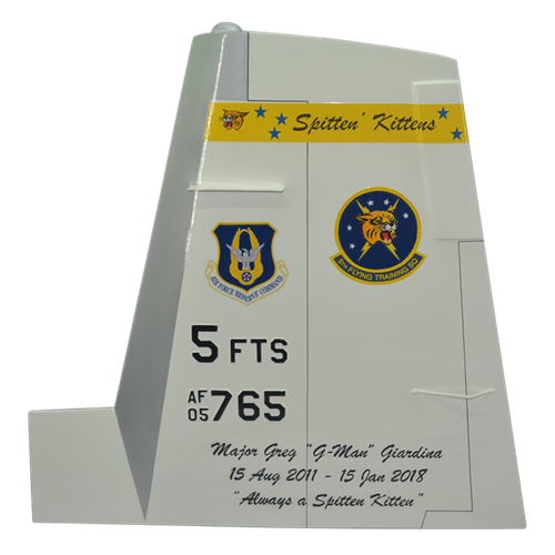 5 FTS T-6 Airplane Tail Flash - View 2