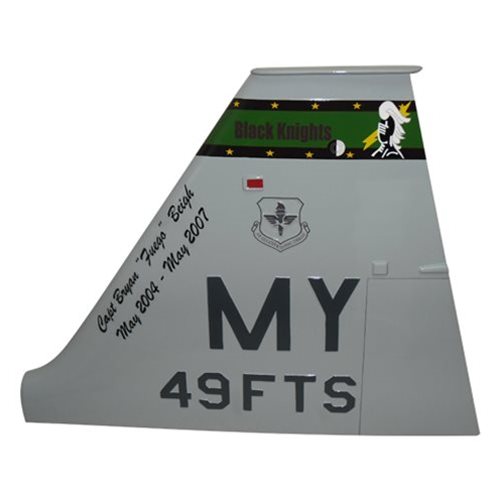 49 FTS T-38 Airplane Tail Flash