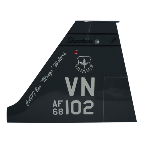 25 FTS T-38 Airplane Tail Flash