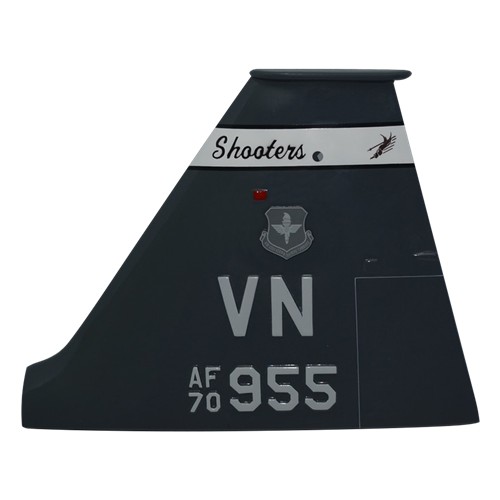 25 FTS T-38 Airplane Tail Flash - View 2