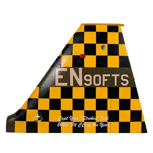 90 FTS T-38 Airplane Tail Flash - View 3